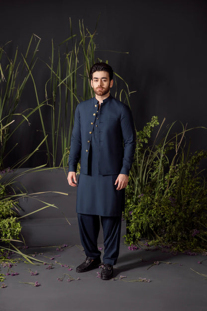 KAMEEZ SHALWAR & WAISTCOAT