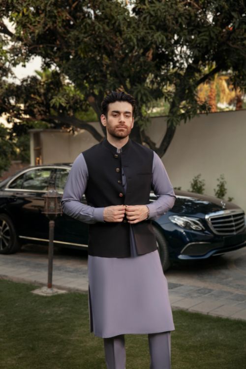 KAMEEZ SHALWAR & WAISTCOAT